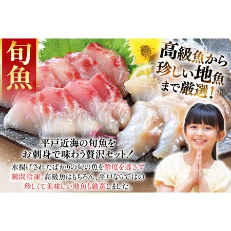 ふるさと納税 刺身 盛り合わせ 旬魚のお刺身 セット 約300g 定期便 6回 計 1.8kg [ひらど新鮮市場 長崎県 平戸市 hr42bgy400115] 長崎県平戸市の画像