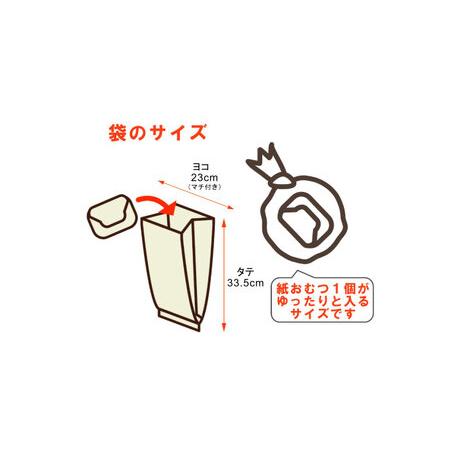 ふるさと納税 携帯用紙オムツ処理袋 20枚 ×8セット BICD008 おむつ