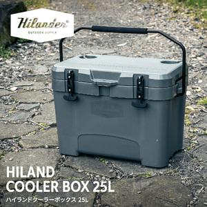 ふるさと納税 【 Hilander（ハイランダー) 】 ハイランドクーラーボックス 25L ダークグレー 保冷_OS226-0070 大阪府大阪市_1