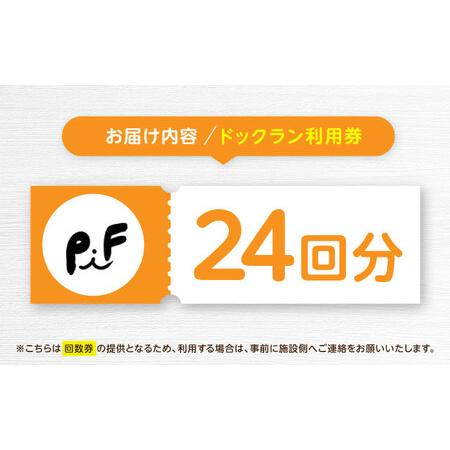 ふるさと納税 ドッグラン利用券(24回分) / ドッグラン 犬 施設 利用券 利用チケット 回数券 ペット / 諫早市 / 株式会社美泉[AHAP044] 長崎県諫早市の画像