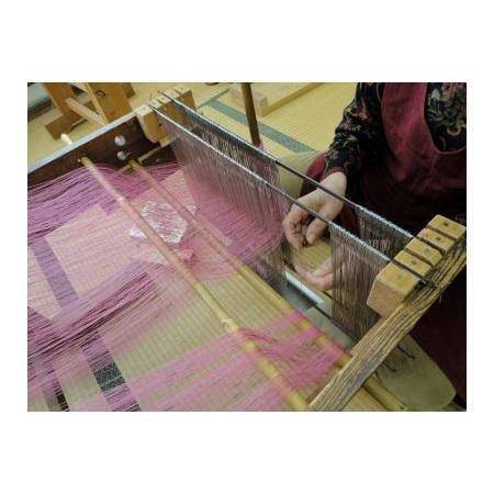 ふるさと納税 伝統工芸品 「能登上布」帯製作機織体験＆小物セット【7日】 石川県中能登町 ふるさと納税 伝統工芸品 「能登上布」帯製作機織体験＆小物セット【7日】 石川県中能登町