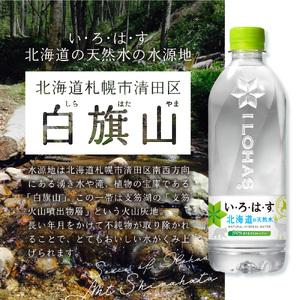 ふるさと納税 【３ヶ月定期便】い・ろ・は・す 北海道の天然水 540mlPET×48本｜コカ・コーラ 飲料 ドリンク 飲み物 水 北海道 札幌市 北海道札幌市_1