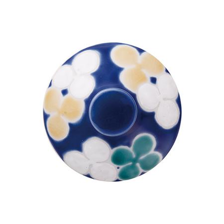 ふるさと納税 九谷和グラス ワイングラスクローバー（ブルー） 工芸品 グラス コップ 食器 F6P-3156 石川県加賀市_3