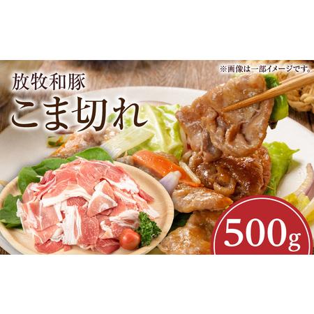 ふるさと納税 [放牧和豚]こま切れ 500g 豚肉 煮込み 丼 宮崎県宮崎市