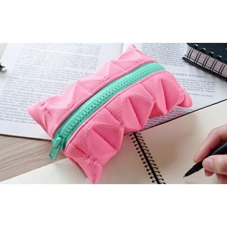 ふるさと納税 oriami ペンケース レギュラー Mサイズ ( ピンク ) 新潟県五泉市_1