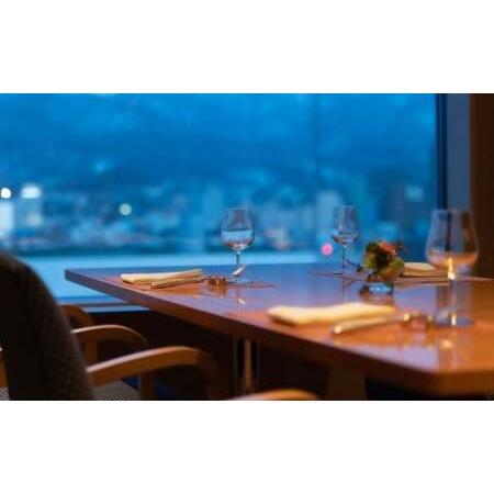 ふるさと納税 オーセントホテル小樽 北海道フレンチ カサブランカ「EZOコース」ディナー ペアお食事券 レストラン フランス料理 グルメ 御食事 .. 北海道小樽市