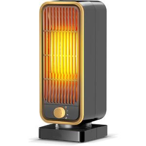 ふるさと納税 セラミックヒーター ブラック [11100-1988] 埼玉県さいたま市