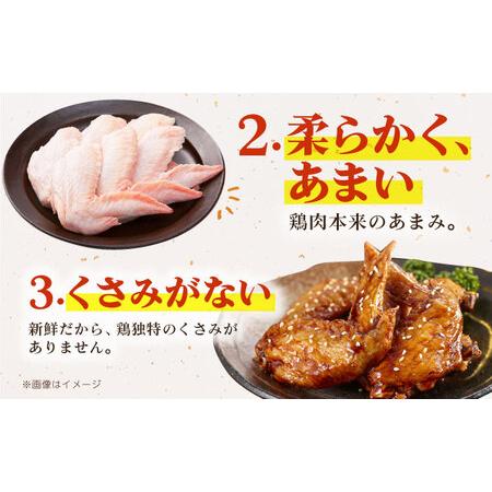 ふるさと納税 【全6回定期便】 ありたどり 手羽先 計2kg 【肉の三栄】 ありた鶏 手羽 てばさき テバサキ[HAA198] 佐賀県江北町の画像