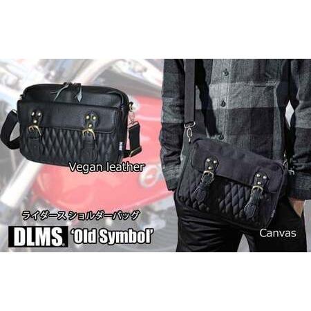 ふるさと納税 DLMS ショルダーバッグ 'Old Symbol' キャンバス生地 WZ010-2 福岡県篠栗町
