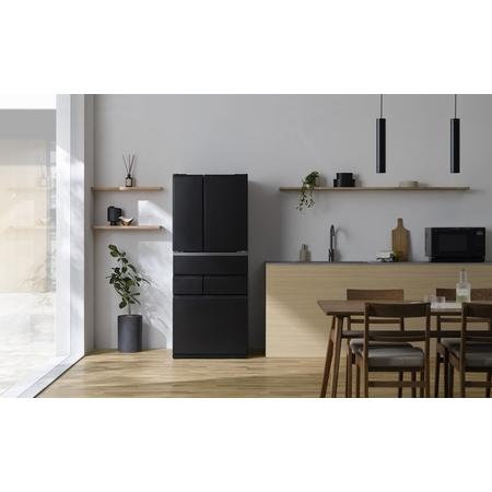 ふるさと納税 冷凍冷蔵庫 439L IRSN-HF44A-B ブラック 冷蔵庫 アイリスオーヤマ 400l以上 439l 冷凍冷蔵庫 冷凍室が大きい 冷凍室 ソフト冷凍 .. 宮城県大河原町の画像