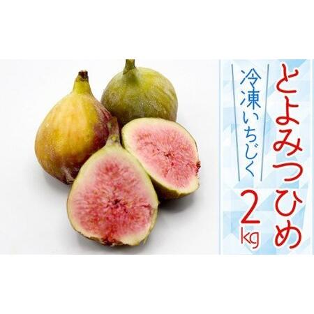 ふるさと納税 [福岡県産]冷凍とよみつひめ(イチジク) 2kg(1kg×2) 2L8-S 福岡県赤村