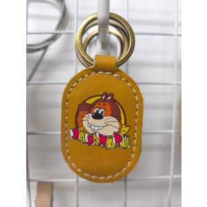 ふるさと納税 じゃじゃ丸 レザー キーリング スタジオじゃぴぽ×JINTO 野球 グローブ 革 キーホルダー 奈良県三宅町