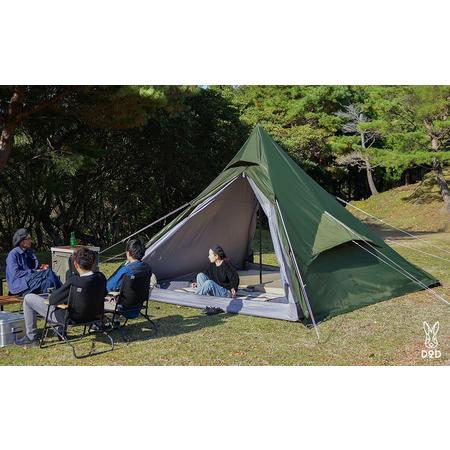 ふるさと納税 [DOD]ワンポールテント RX (L)( T6-817-KH ) 大阪府東大阪市