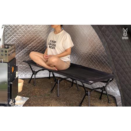 ふるさと納税 [DOD]アグラサウナベンチ( C3-084-BK ) 大阪府東大阪市