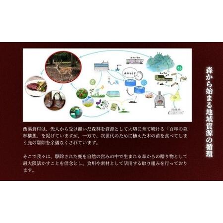 ふるさと納税 森の野生肉  鹿肉 立ちはだかる おまかせ詰合せ2kg A-JJ-A23A 岡山県西粟倉村