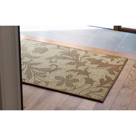 ふるさと納税 抗菌防臭・消臭 玄関マット ネム 70cm×120cm BE(ベージュ) マット 敷き物 いぐさ い草 イグサ い草マット 福岡県 柳川市 福岡県柳川市