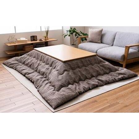 ふるさと納税 ピルロこたつ掛布団 200cm×200cm BR(ブラウン) こたつ掛布団 こたつ布団 こたつ コタツ 炬燵 福岡県 柳川市 福岡県柳川市