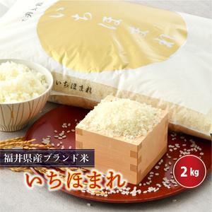ふるさと納税 [令和7年産・新米] さんさん池見二代目がお届けする 福井県産いちほまれ 2kg (無洗米) [A-0262_05] 福井県坂井市