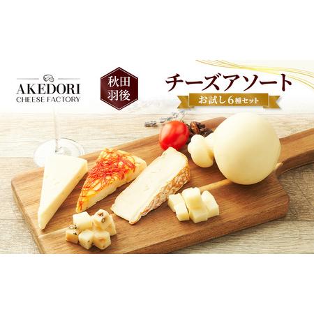 ふるさと納税 秋田 羽後 チーズアソート/お試し6種セット[明通りチーズ工房]カチョカバロ・スカモルツァ2種・カマンベールウォッシュ・アヴァ.. 秋田県羽後町