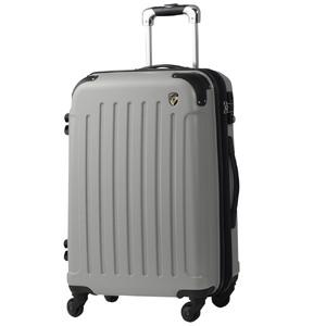 ふるさと納税 FK1037-1スーツケースMライトシルバー(FK1037-1_24lisi) 長崎県佐世保市