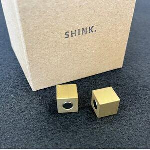 ふるさと納税 真鍮マグネットキューブ 2個[配送不可地域:沖縄県][1660523] 愛知県みよし市