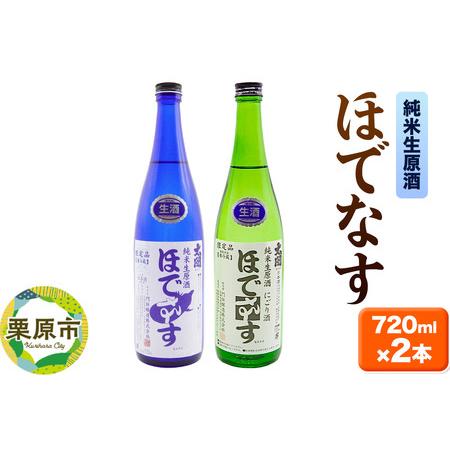 ふるさと納税 日本酒 宮城・栗原の純米生原酒「ほでなす」720ml×2本 酒 お酒 中條酒店 宮城県 栗原市 宮城県栗原市