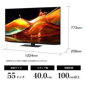 ふるさと納税 シャープ SHARP 【AQUOS(アクオス) 55V型 量子ドット/mini LEDテレビ  4T-C55HP1】 千葉県千葉市の画像