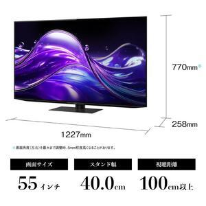 ふるさと納税 シャープ SHARP 【AQUOS(アクオス) 55V型 4K有機ELテレビ 4T-C55HQ1】 千葉県千葉市の画像