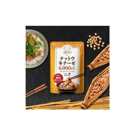 ふるさと納税 ナットウキナーゼ サプリメント たっぷり贅沢ナットウキナーゼ 1袋 愛知県名古屋市