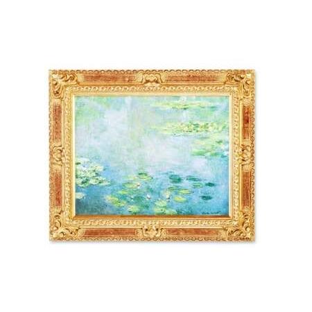 ふるさと納税 モネ[睡蓮]複製画M 絵画 複製 美術 絵 インテリア 睡蓮 芸術 岡山県 倉敷市 岡山県倉敷市