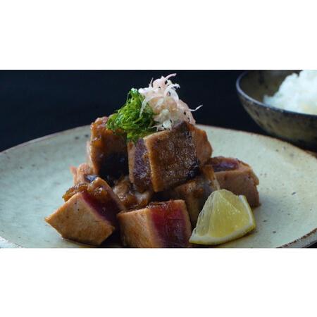 ふるさと納税 [大容量]日光丸自慢の一本釣りカツオ使用!カツオシーステーキ約1,200g(約400g ×3) 鰹 冷凍 小分け 大容量 時短 便.. 静岡県御前崎市