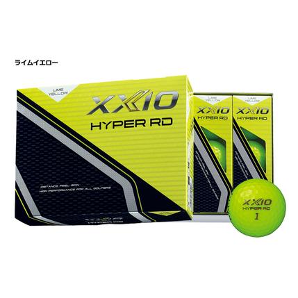 ふるさと納税 ゴルフボール ゼクシオハイパーRD イエロー[1ダース /12球入り] 兵庫県丹波市