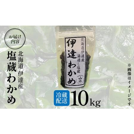 ふるさと納税 塩蔵ワカメ 10kg【ysk-007】わかめ ワカメ 海藻 海産物 おにぎり 味噌汁 うどん そば 小分け 国産 伊達産 北海道伊達市の画像