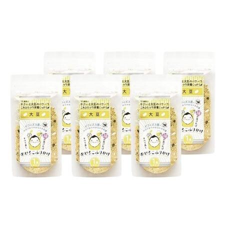 ふるさと納税 のびるこふりかけ 大豆 40g×6袋 計240g ふりかけ こども用ふりかけ 大豆ふりかけ こども用 健康 栄養 常温 福岡県 北九州市 福岡県北九州市の画像