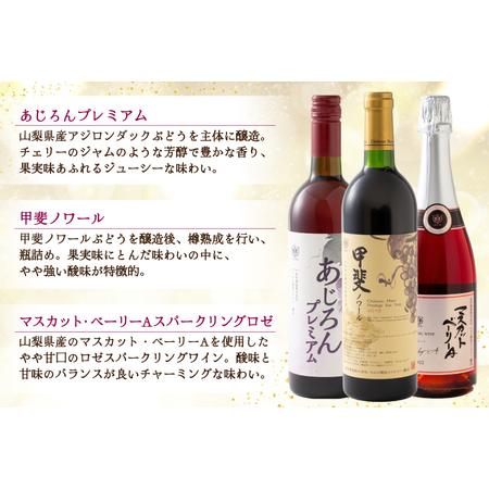 ふるさと納税 個人的特徴惜しみ無いな韮崎産赤白ロゼスパークリング6種 飲み比べ仕かける [株式会社まあめいく 山梨県 韮崎市 20745326] 山梨県韮崎市