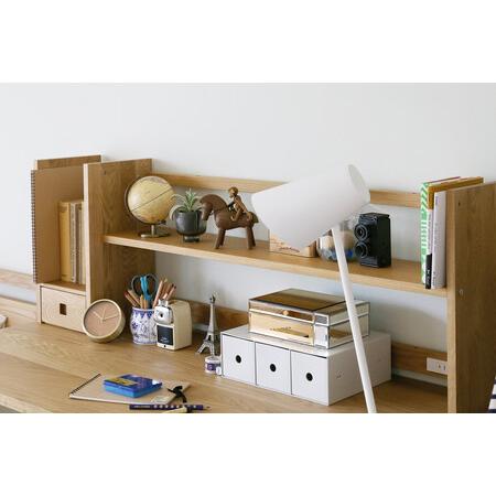 ふるさと納税 【開梱設置】高野木工 プレーンデスク SET8 オーク（W130×D60cm）【10年保証】 福岡県大川市の画像