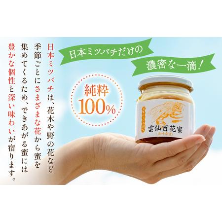 ふるさと納税 AJ444 はちみつ 国産 百花蜜 250g 2個 日本ミツバチ 純粋 100% [ 安中梅林を育てる会 蜂蜜 ハチミツ 非加熱 無添加 長崎県 島原市 .. 長崎県島原市の画像