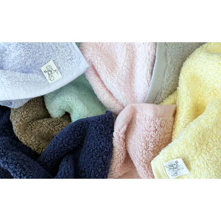 ふるさと納税 【おぼろタオル】専髪タオル4枚セット グレー 三重県津市