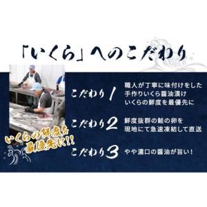 ふるさと納税 訳あり いくら醤油漬け 鮭卵 冷凍 500g(250gx2P)  尾張まるはち 愛知県名古屋市の画像