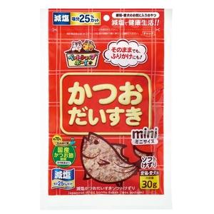 ふるさと納税 ペットフード マルトモ 減塩かつおだいすきソフトミニ30g×15個セット おやつ ふりかけ かつお 鰹 ソフト 減塩 犬 猫 国産 国.. 愛媛県伊予市