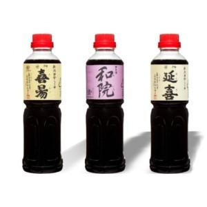ふるさと納税 【老舗コトヨ醤油】3回定期便 「延喜・和院・喜昜」 500ml×3本 (4ヶ月毎×3回) 濃口 本醸造 万能 だし醤油 醤油 しょう.. 新潟県阿賀野市の画像