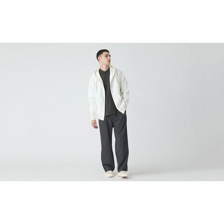 ふるさと納税 パーカー アンユースレス ジップアップ スニットパーカー 服 洋服 ファッション 耐久性 上品 コーマ糸 無撚糸コットン 洗濯可能 墨.. 東京都墨田区の画像