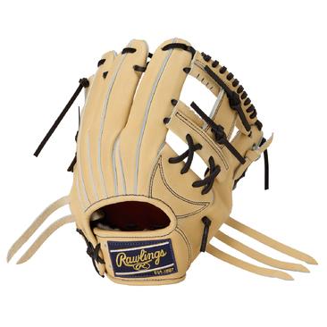 ふるさと納税 ローリングス (Rawlings) 硬式 内野手用 グローブ 日本製 コンパクト:右投げ用 キャメル 奈良県三宅町