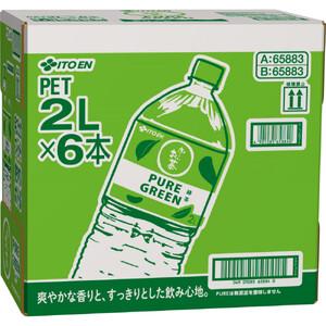 ふるさと納税 【6ヶ月定期便】伊藤園 おーいお茶 PURE GREEN 2L×6本【お〜いお茶 ケース 送料無料 ソフトドリンク まとめ買い 常備 備蓄】 宮城県仙台市の画像