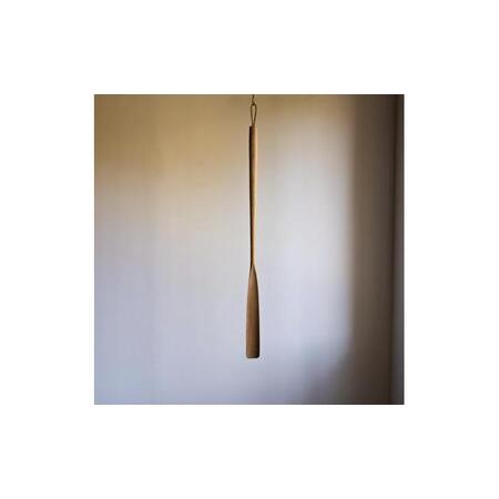 ふるさと納税 [受注生産]靴べら ブラックチェリー/oil finish(ラタン巻き) 1本 / 靴ベラ 靴べら 木製 ラタン ナチュラル 雑貨 靴 使いやすい .. 岐阜県恵那市