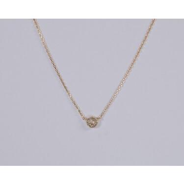 ふるさと納税 [甲府ジュエリー]K18 ダイヤ 0.04ct ネックレス(73305830) 山梨県甲府市