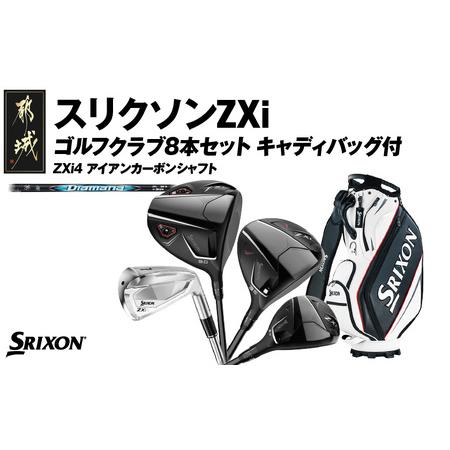 ふるさと納税 スリクソンZXi ゴルフクラブ8本セット キャディバッグ付[ZXi4 アイアンカーボンシャフト]_Z5-C701 宮崎県都城市