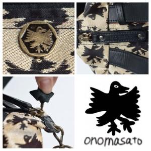 ふるさと納税 【onomasato】3ways バッグ M《CASUAL collection》カラスつづれ裏｜京都 パリコレデザイナー 人気バッグ 京都府京都市の画像