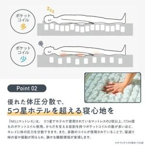 ふるさと納税 【ふるさと納税】【SNSで話題】NELL マットレス ネル