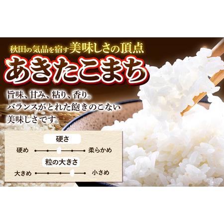 ふるさと納税 《令和7年産》《定期便5ヶ月》 米 あきたこまち 5kg 【白米】 秋田県産 秋田県横手市の画像